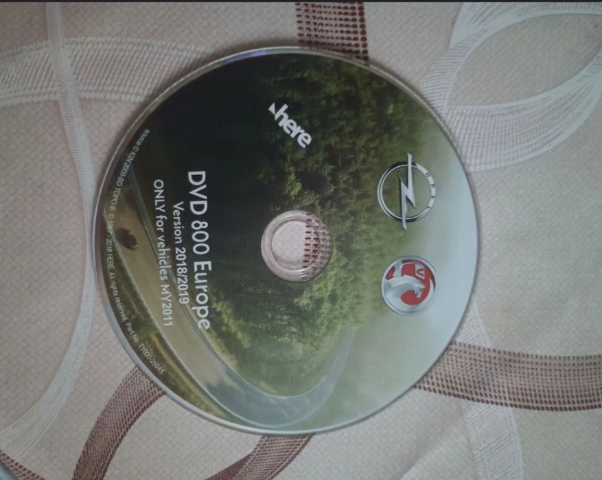 DVD800 CD500 Actualizare OPEL MY 2011