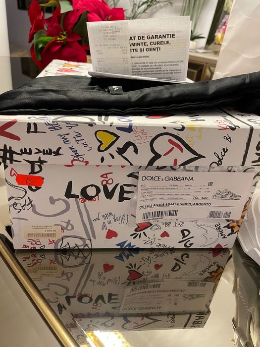 Sneakers Dolce&Gabbana Space White 42