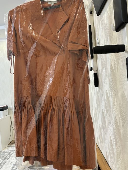 Вечерное платье.В оранжевом цвете