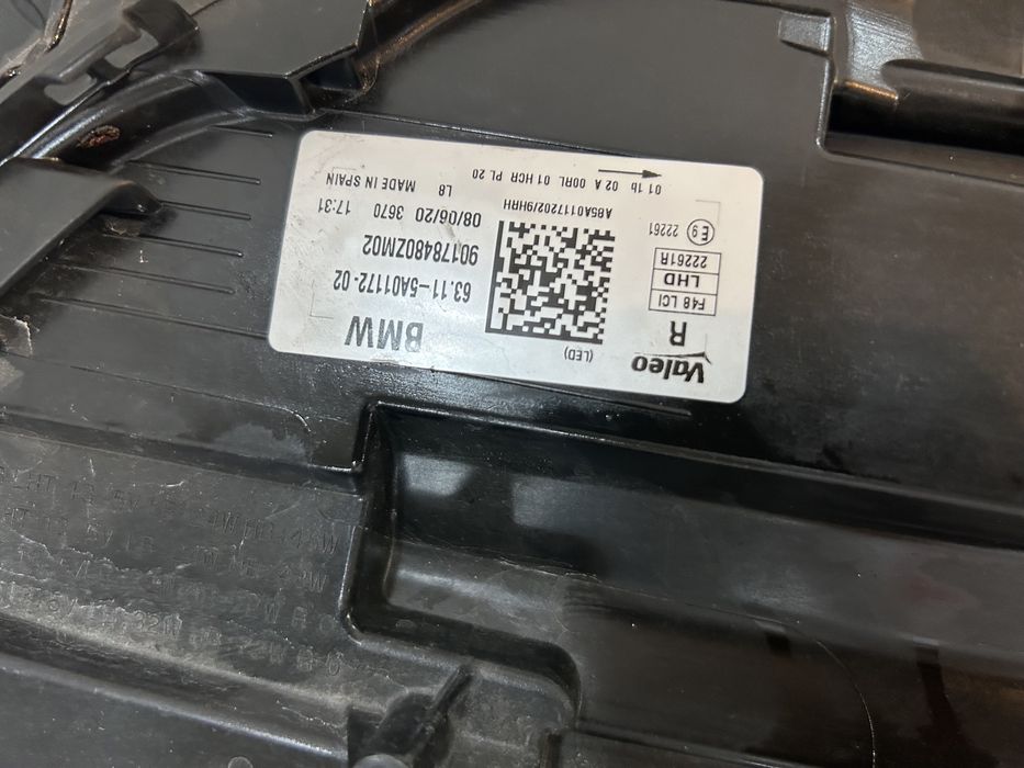 Far bmw X1 F48 LCI full led dreapta 2018-2020