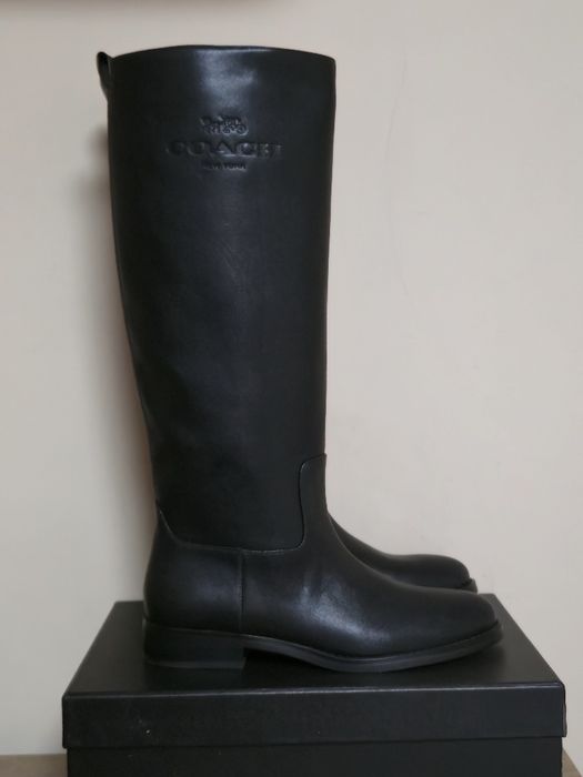 Coach Marlin Boot нови оригинални дамски ботуши от естествена кожа