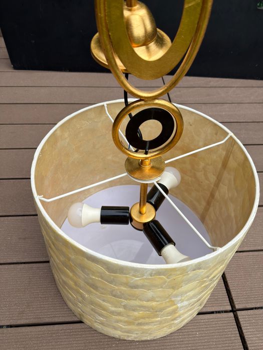 Lustră Schuller Eden – Gold & Mother of Pearl