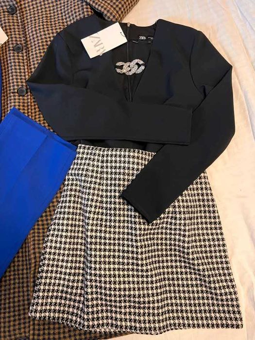 Сет от Zara боди с пола