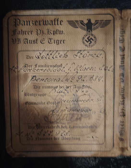паспорти-документи, WW2.