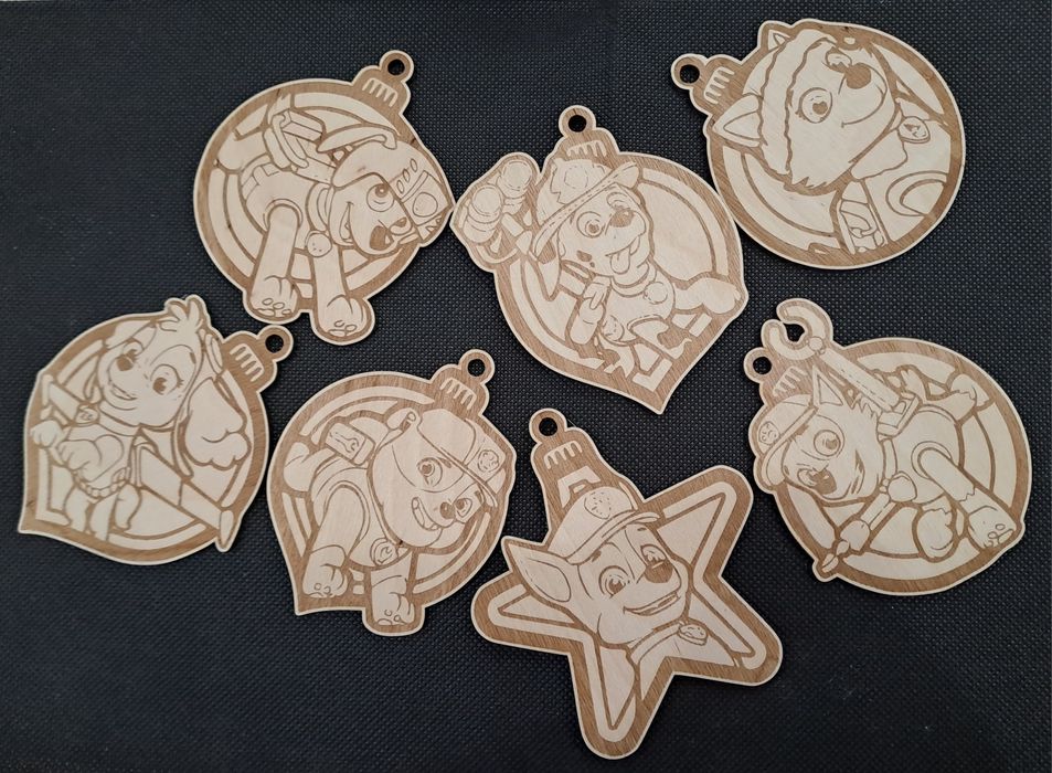 ПРОМОЦИЯ Дървени фигурки за оцветяване