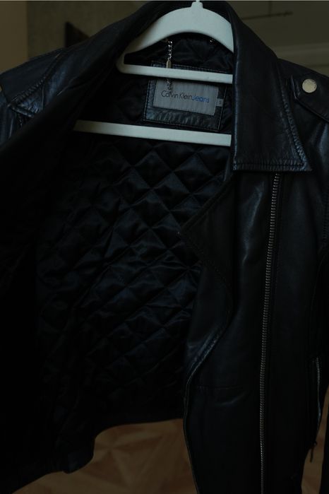 Кожаная куртка Calvin Klein