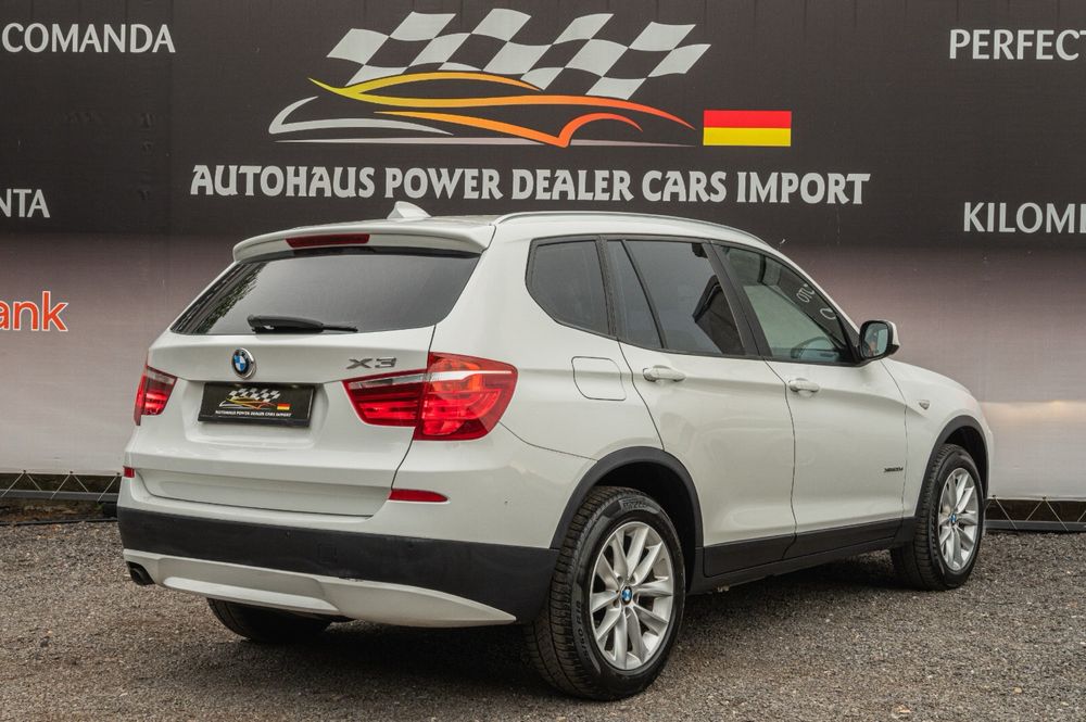 Bmw X3- 2012 - variante - navigatie mare - distributie schimbat / amortizoare/ revizie - senzori parcare - faruri bixenon - proprietar - jante aliaj