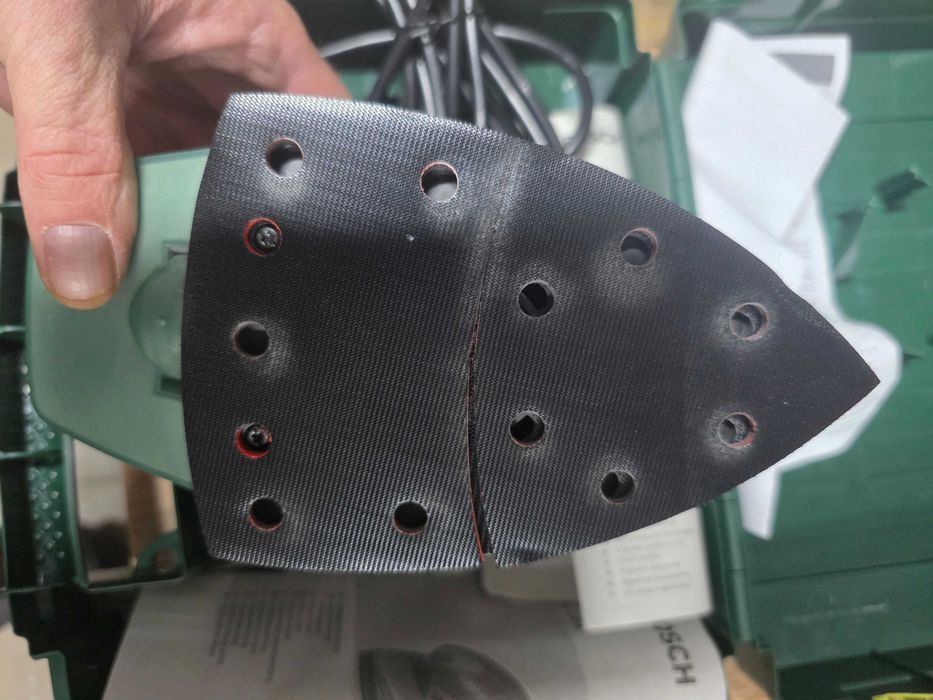 Bosch PSM 100 A - Slefuitor delta, 100 W, 104 mm, valiza plastic