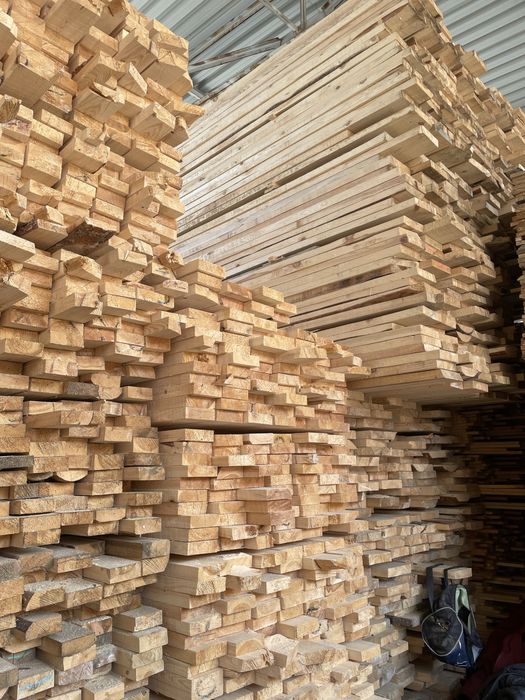 Пиломатериал Рейка Балка Брус Необрезная