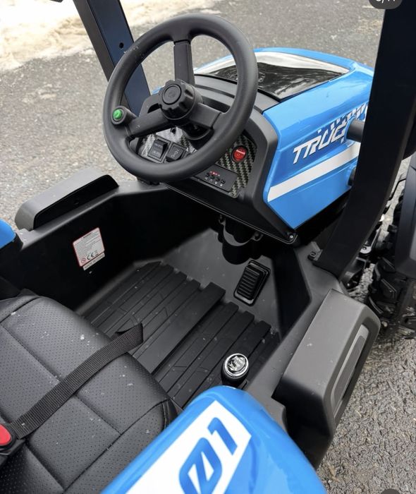 Питер детская машина трактор с крышей