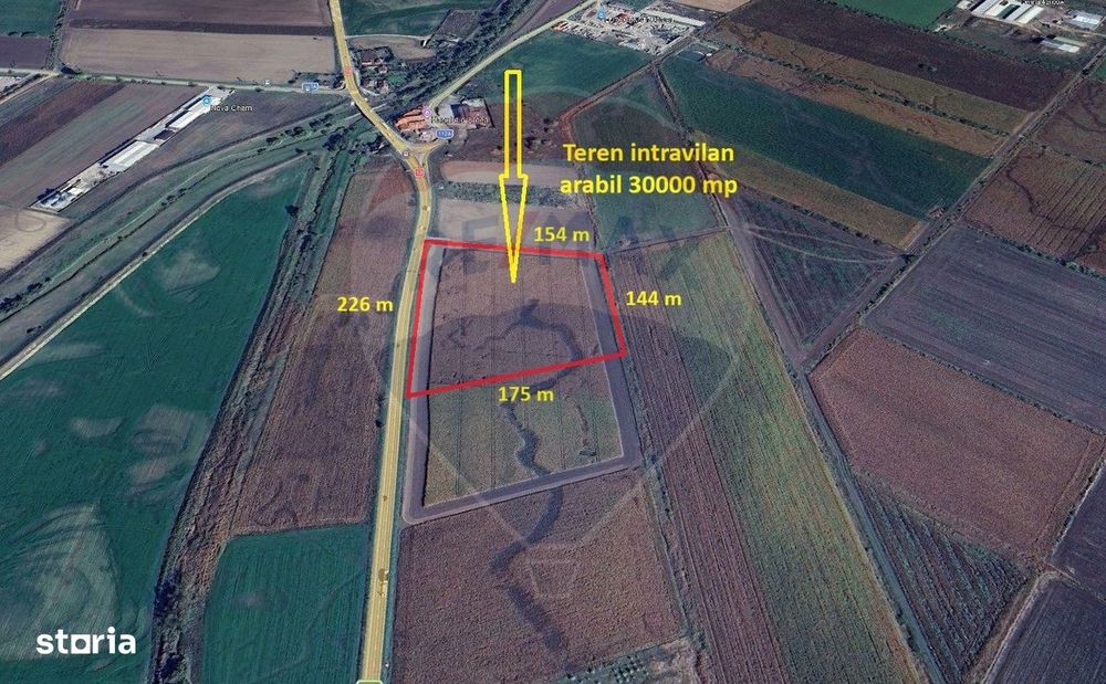 Teren intravilan, 30000 mp, zona Hanul din Ardeal