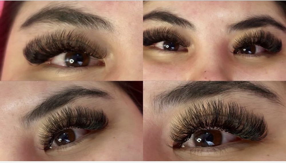 наращиванре ресниц