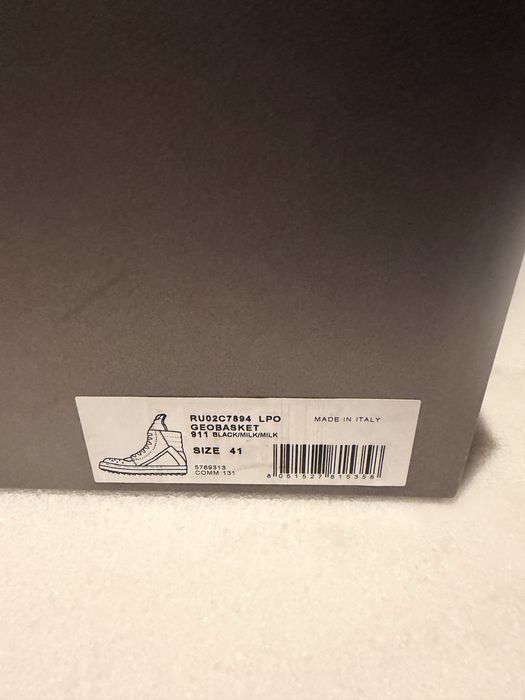 Rick Owens Geobasket