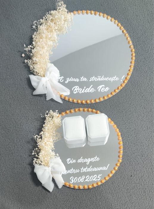 Oglinda gatit mireasa!!