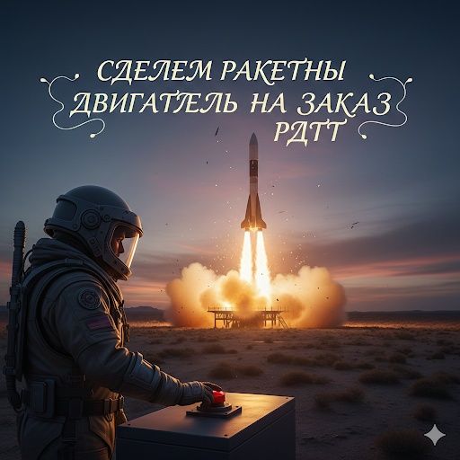 Ракетные двигатели РДТТ для модельных безопасных ракет под заказ