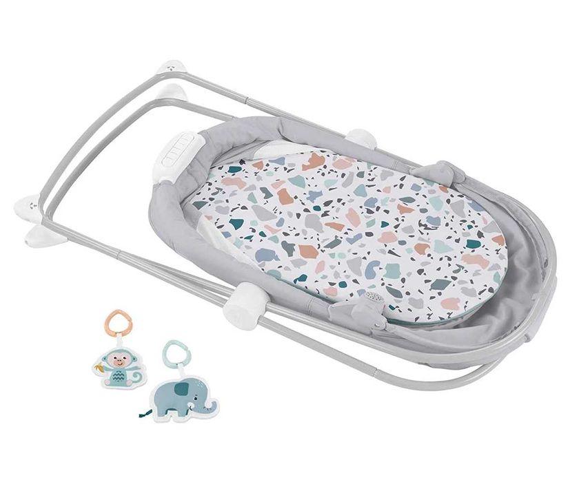 Сгъваема бебешка кошара кошче люлка Fisher Price с вибрации музика