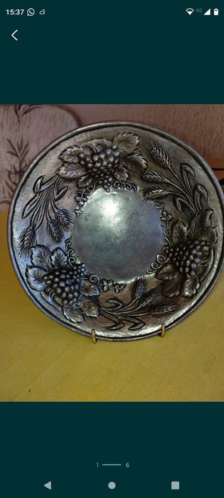 Fructiera vintage,Franta, zinc