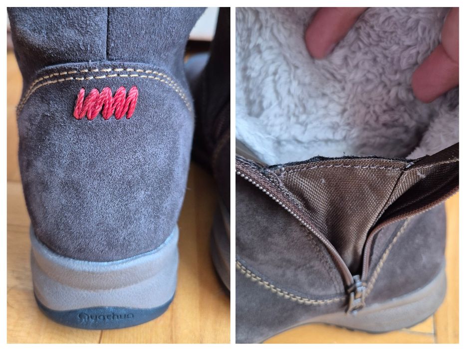 Cizme impermeabile Quechua, P Nat., Model Tichanka IV - 36