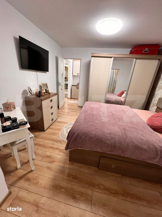 apartament 4 camere mobilat si utilat-zona buna