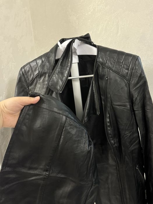 Продам кожаный пиджак