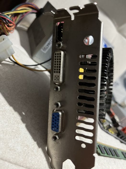 Комплект ПК (материнка + проц + видеокарта + БП + HDD)