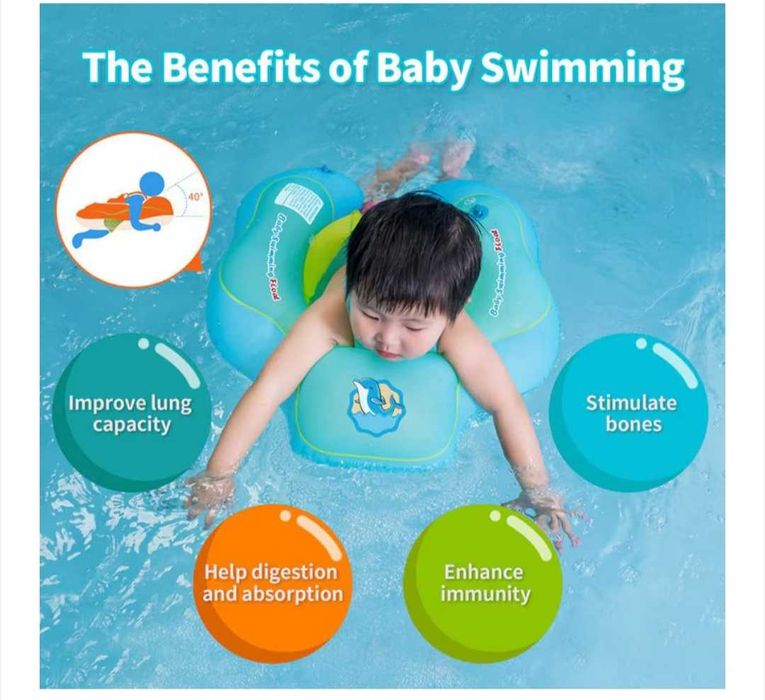 Плувен пояс със сенник swimbobo