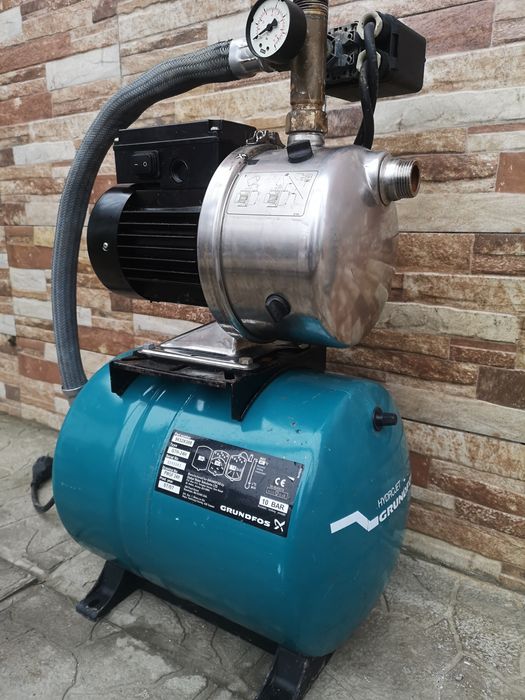 Градинскса Помпа Grundfos Hmax50m Вграден Пресостат