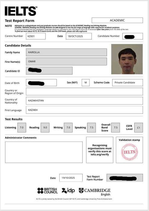 Услуги репетитора от поступившего в США (IELTS, GRE, GMAT, SAT, NUET)