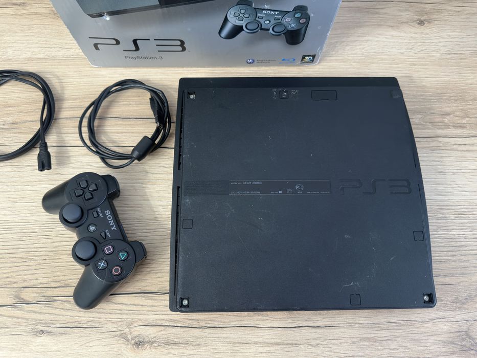 Продам прошитую PlayStation 3 Slim 320Gb 21 игра | пс3 | сони