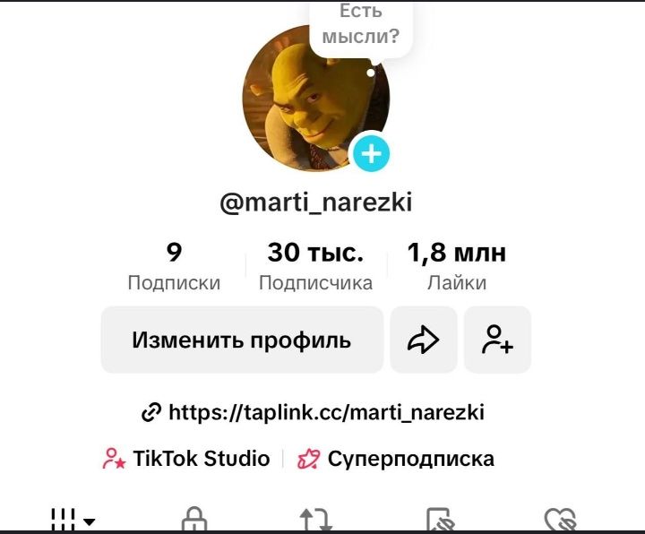 Продам аккаунты в тик ток