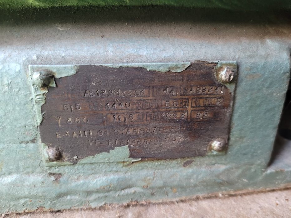 Vând motor trifazat, 5,5kw