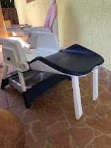 Scaun de masa bebe 4 in 1.Varsta 6-72 luni, Scaun inalt pliabil,4 roti silicon, 2 x Tava detasabila, culoare gri si albastru disponibile