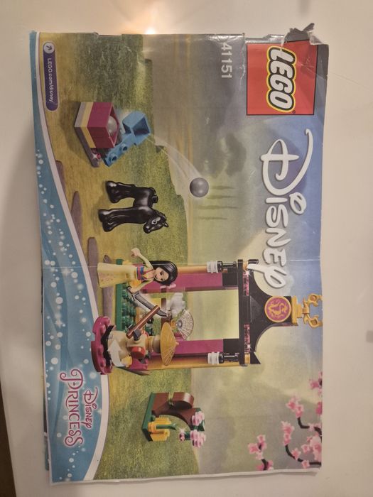 Lego Disney, cod 41151, Mulan training day, 104 piese
