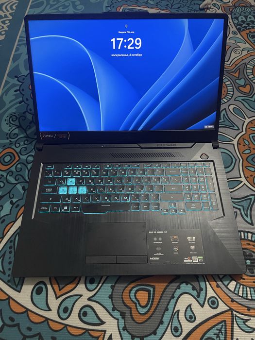 Asus tuf gaming f17 fx706hc