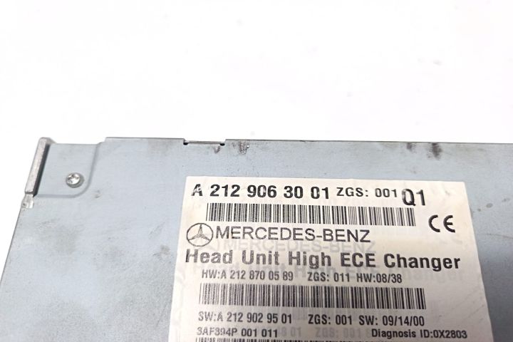 Radio cd A2129063001 Mercedes-Benz E-Class W212