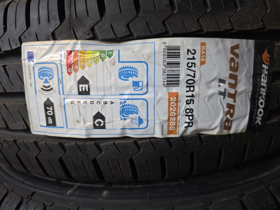 4бр Летни гуми за бус 215 70 15С - Hankook
