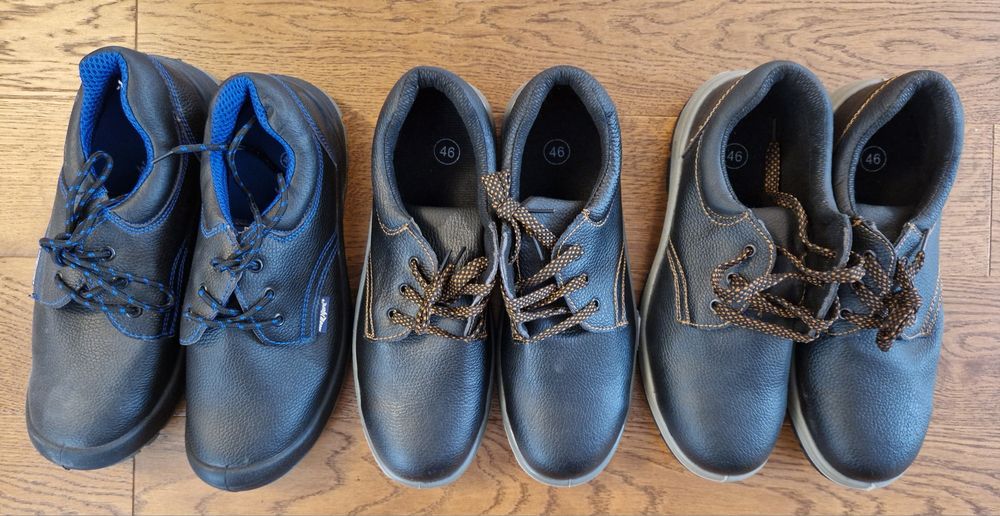 Pantofi lucru cu bombeu de otel