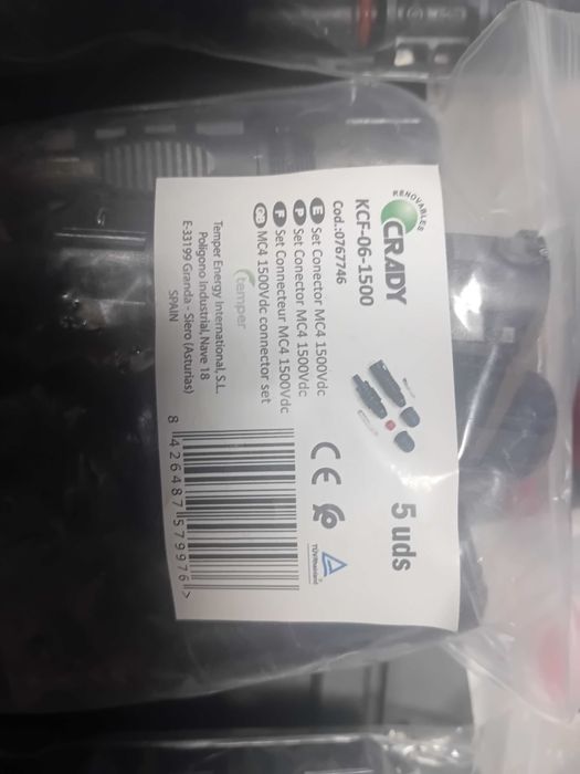 Продавам следните неща за фотоволтаична система