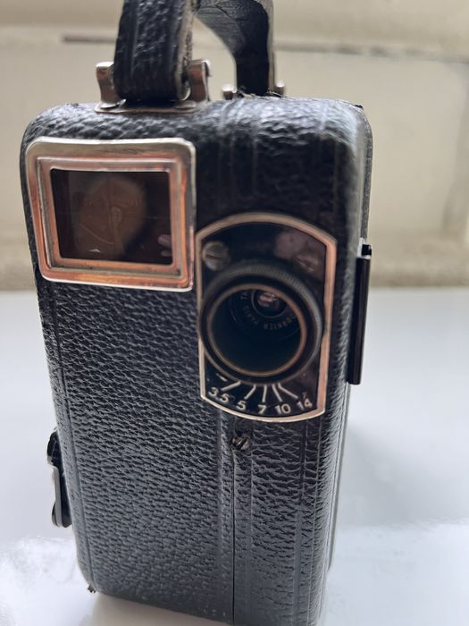 Cameră pe film Pathe MotorCamera anii ‘20/ film/ filmare