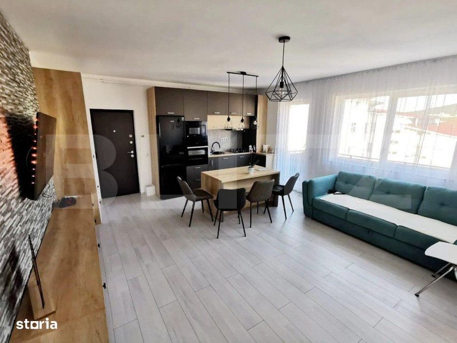 Apartament modern, 3 camere, terasa, parcare subteran, jacuzzi, Zona F — fotografia 1