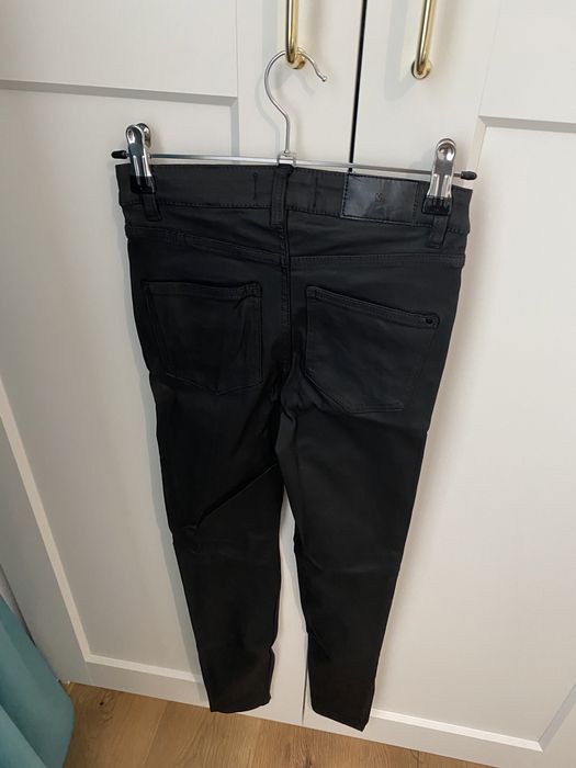 Lot 2 perechi pangaloni imitaie piele