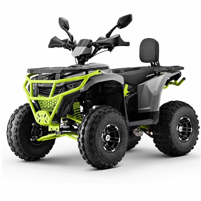 Atv 125cc MNR Troodon Deluxe 8" semi-automat 4T benzina gri/verde