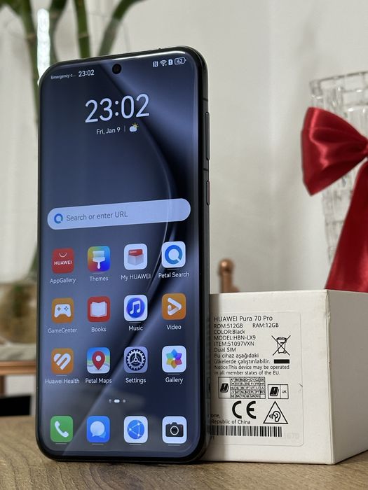 Huawei Pura 70 PRO  512GB  12GB RAM Black Pachet Complet