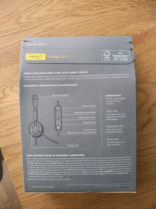 Casti Jabra Engage 50 II