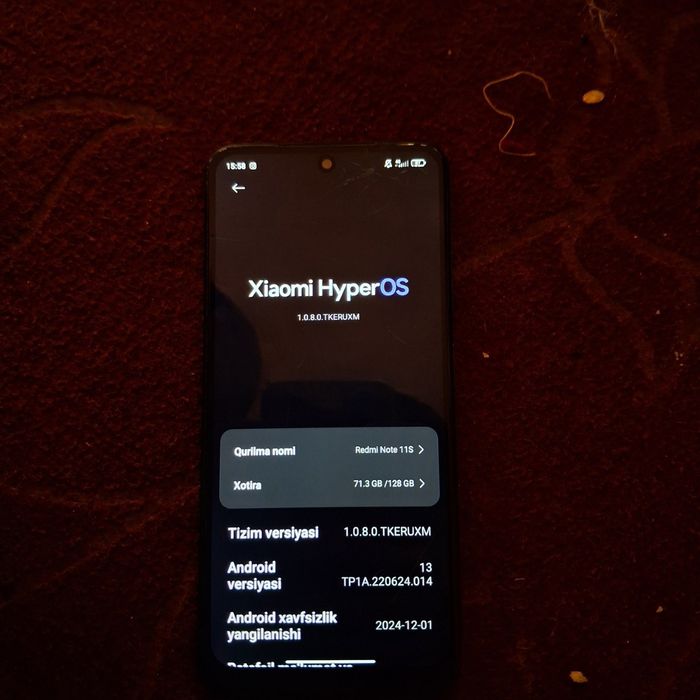 REDMI NOTE 11 S madeli