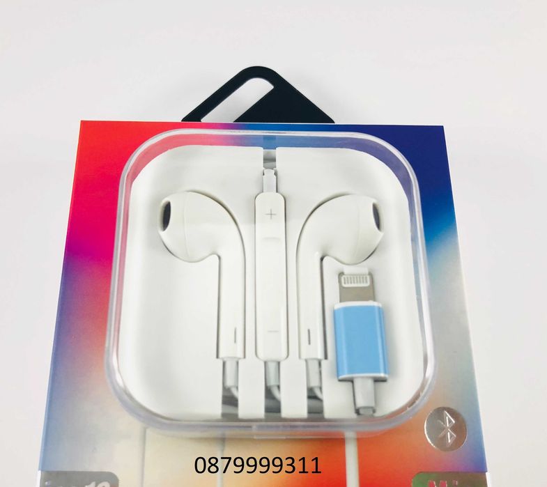 Слушалки EarPods Apple за iPhone 7 7+ 8 8+ 11 Pro X XS XR XS MAX