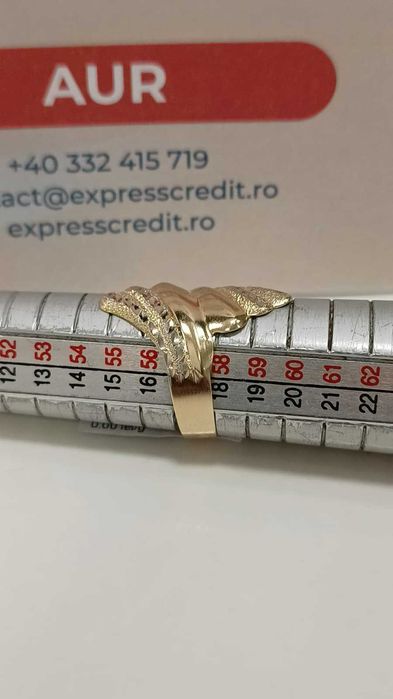 [AG24] Inel aur 14K 2.48gr B.45247.1-Garantie 2 ani!