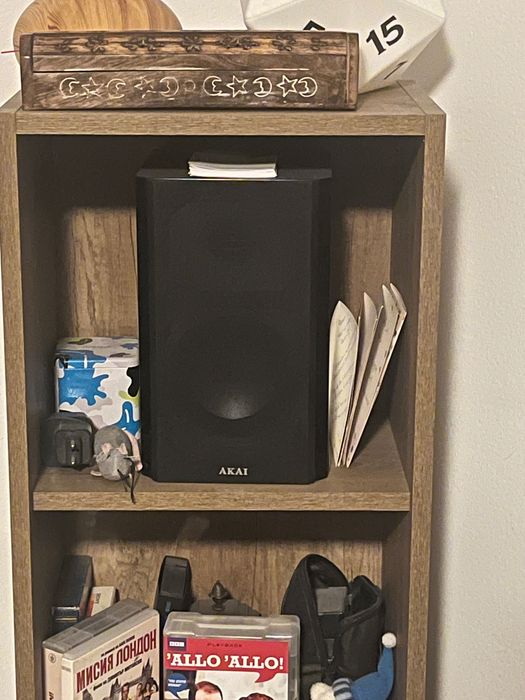 Тонколони Akai S006A-305 5.1 + A/V receiver Pioneer VSX-832