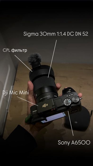 Камера Sony a6500