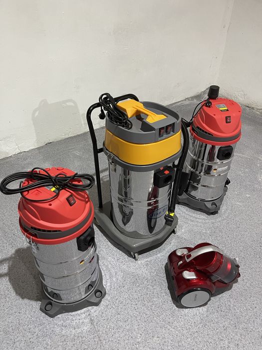 Строительный пылесос новый 3000Вт